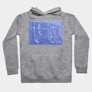 Purple abstract painting Hoodie